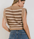 Vest in brown