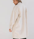 cream sherpa coat