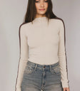 Mock neck top