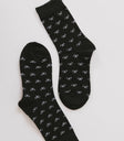 Bow Socks in Black