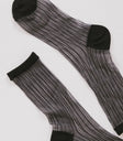 Black sheer socks