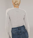 LONG SLEEVE KNIT TOP