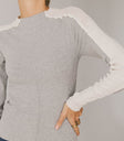 MOCK NECK LONG SLEEVE TOP