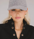 Basic Baseball Cap in Grey