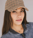 Houndstooth Baseball Cap