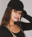 Basic Baseball Cap in Black