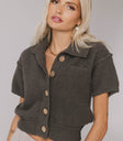 short sleeve cardigan