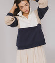 Knit jacket in multi color
