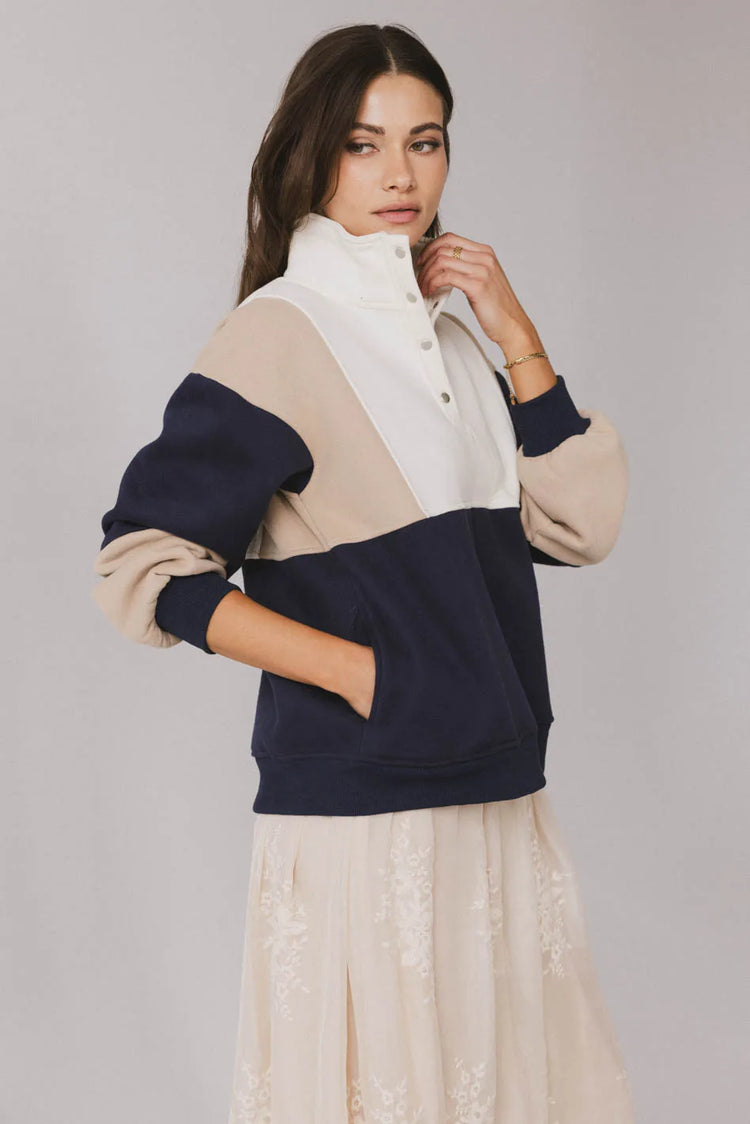 Color block jacket