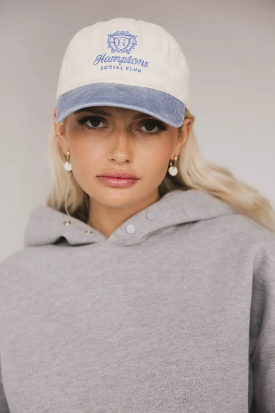 Blue hat