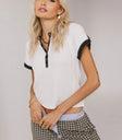 Basic top in white