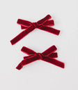 Velvet small bows