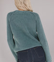 ribbed knit sweater