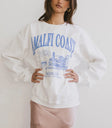 Long sleeves top in white
