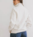 Plain color sweater in grey