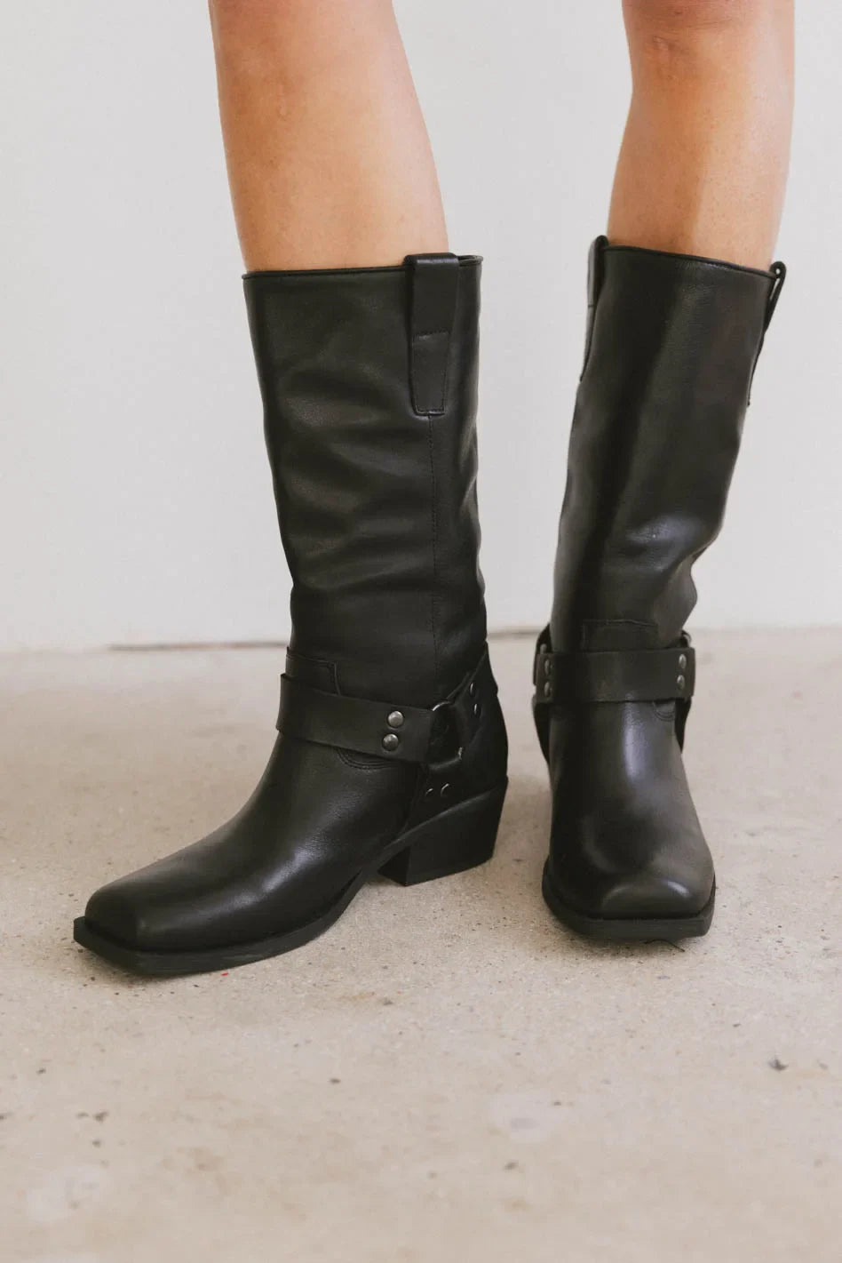 Black boots