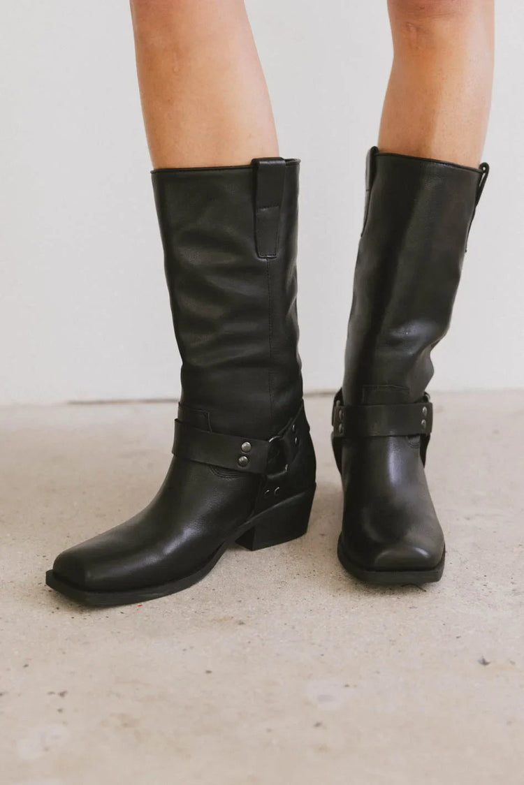 Black boots