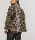Jacket in leopard print