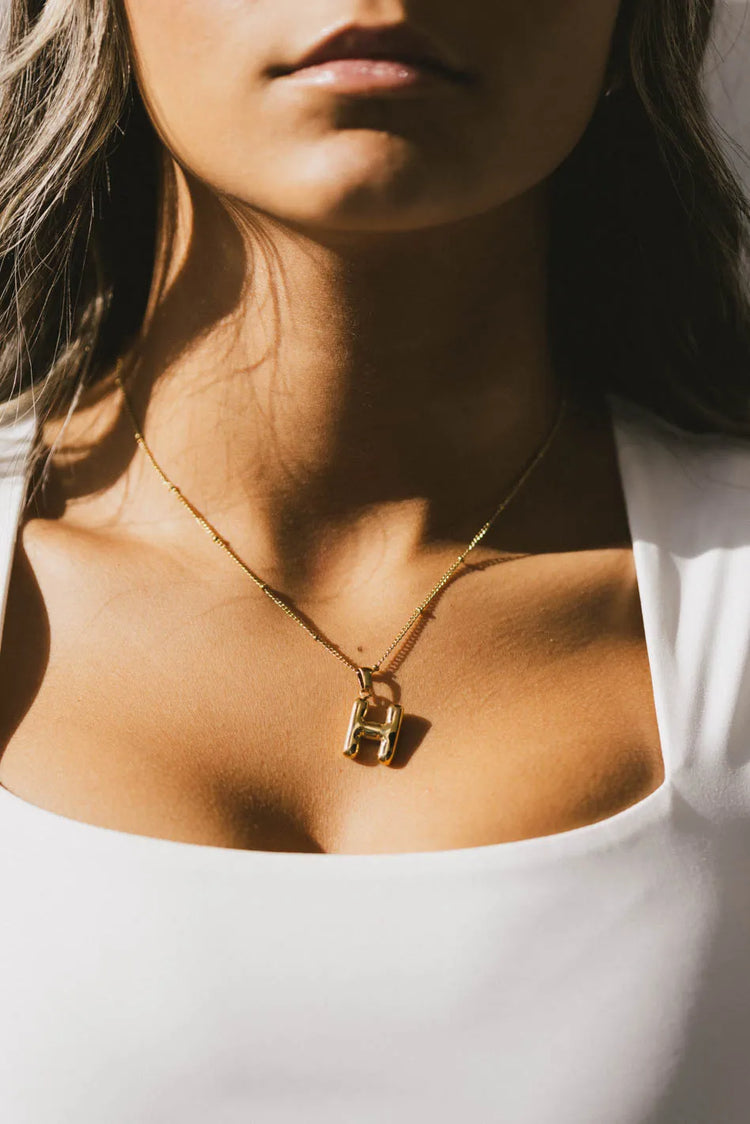 Gold necklace
