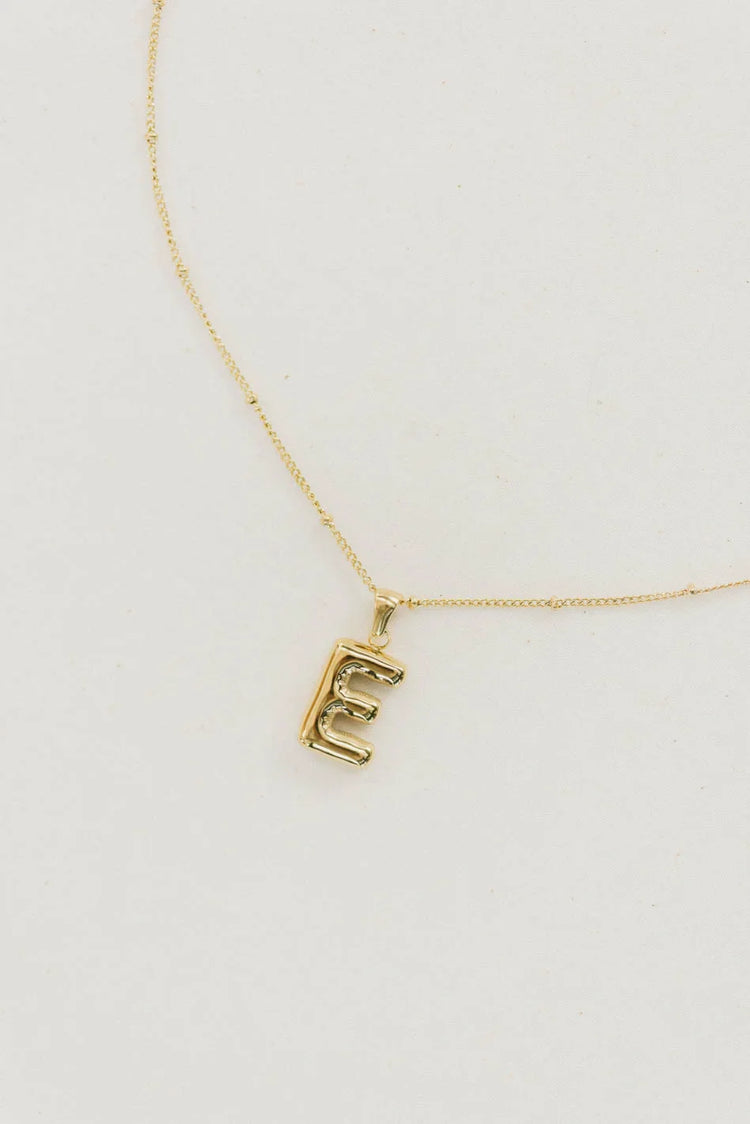 Gold necklace