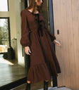 Long sleeves dress
