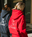 Red hoodie