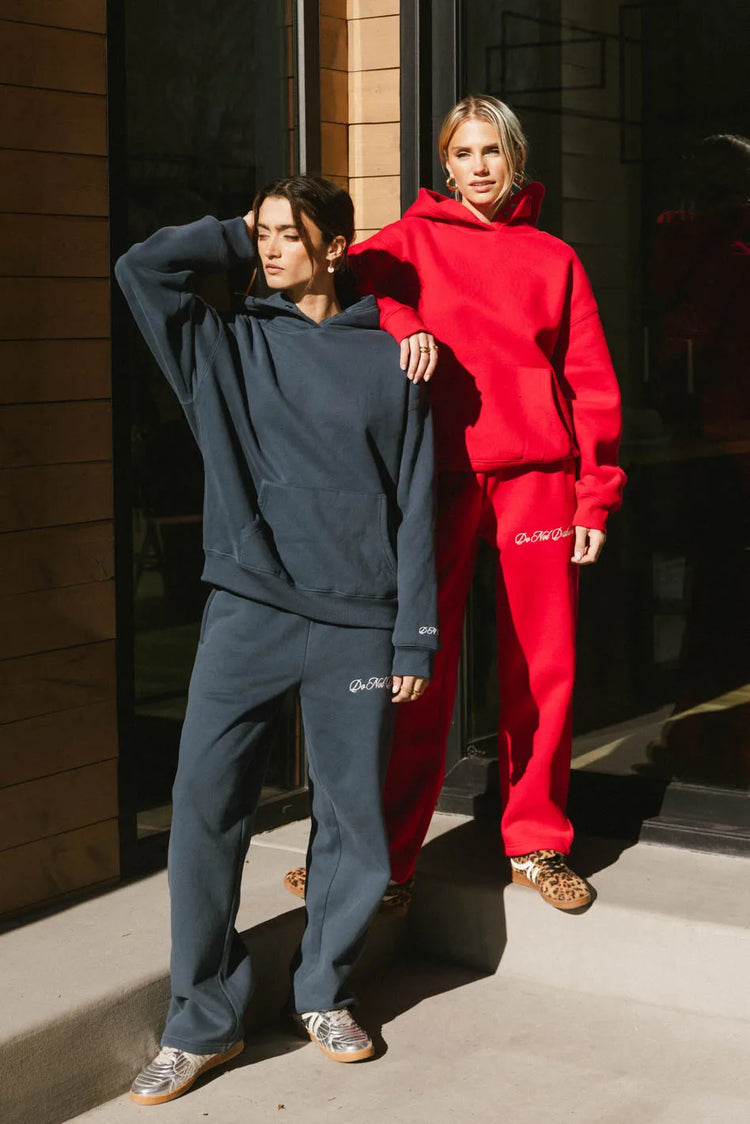 Navy sweatpants