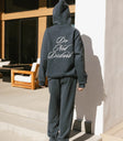 Plain color pants in navy