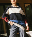 Knit top in multi color
