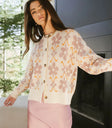 Floral cardigan in multi color