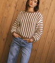 Long sleeves striped sweater