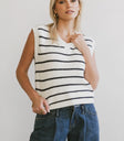 V-Neck vest in navy