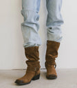 Brown boots