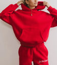 Red hoodie