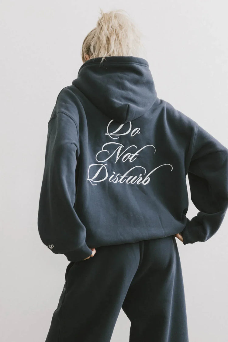 Hoodie in navy