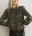 Blouse in black