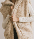 front pocket sherpa vest