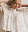 Ronan Pleated Blouse - FINAL SALE