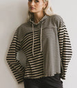 Striped hoodie