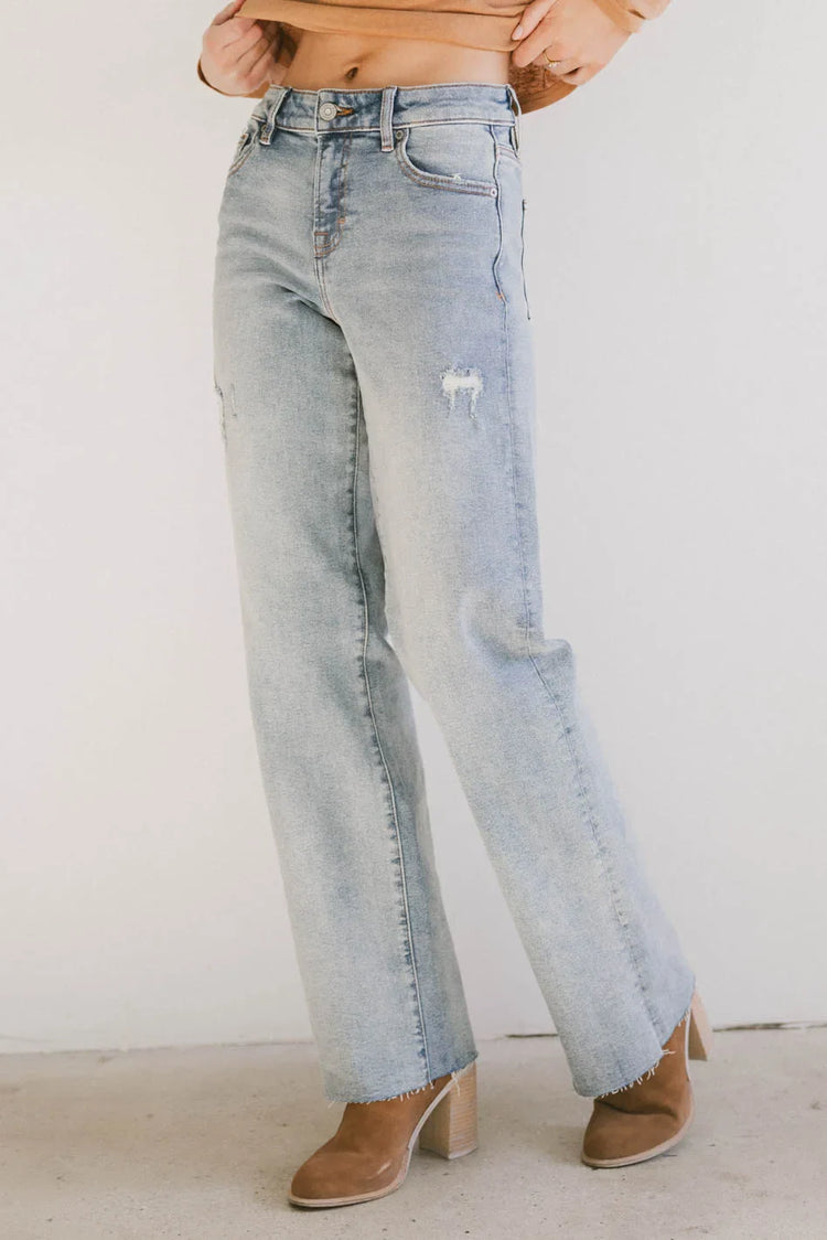 Straight legs denim