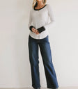 Straight legs denim