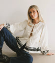 white long sleeve blouse