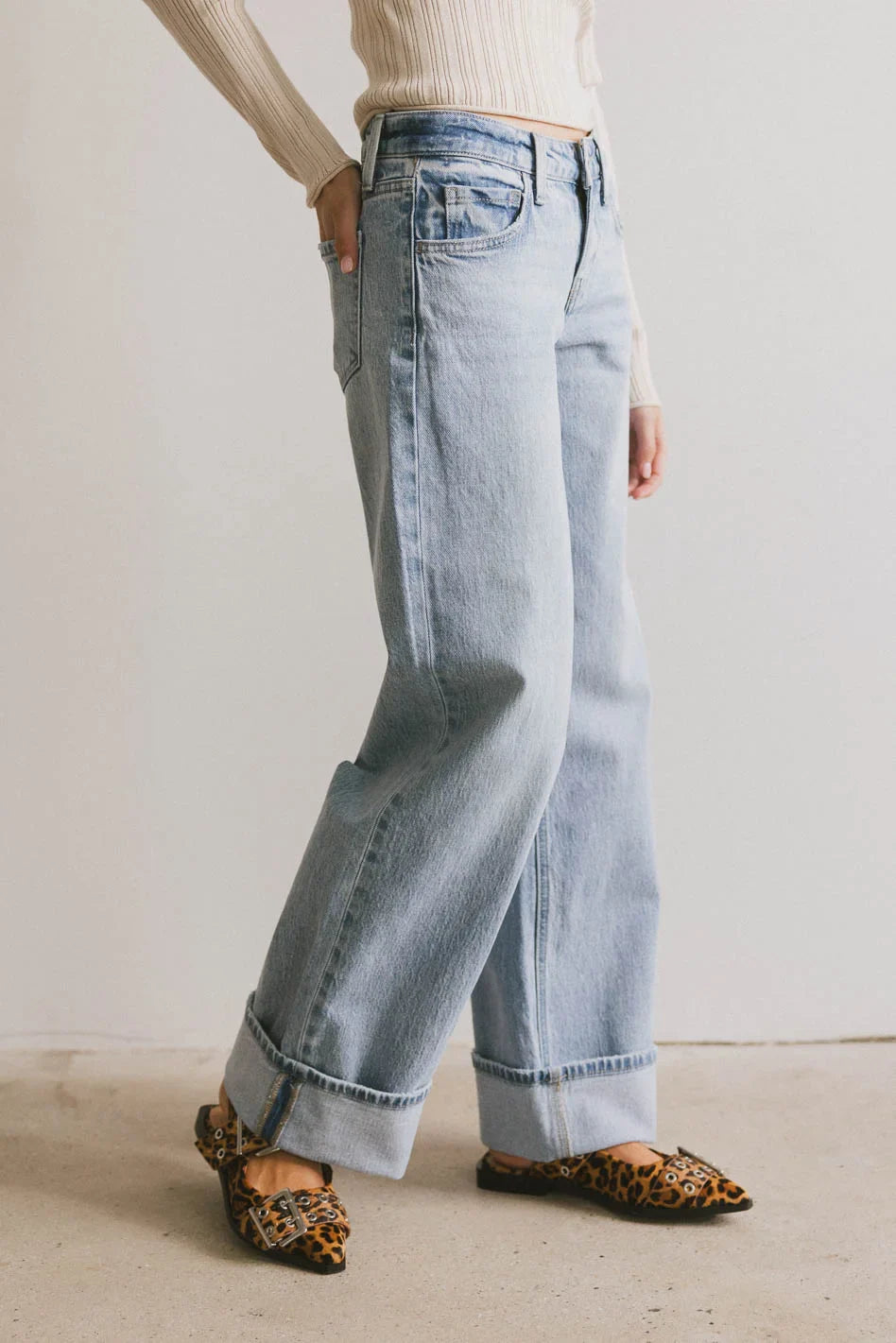 Denim in light wash