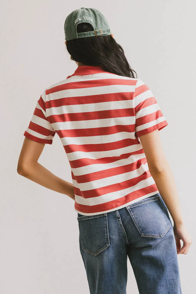 Basic top in red