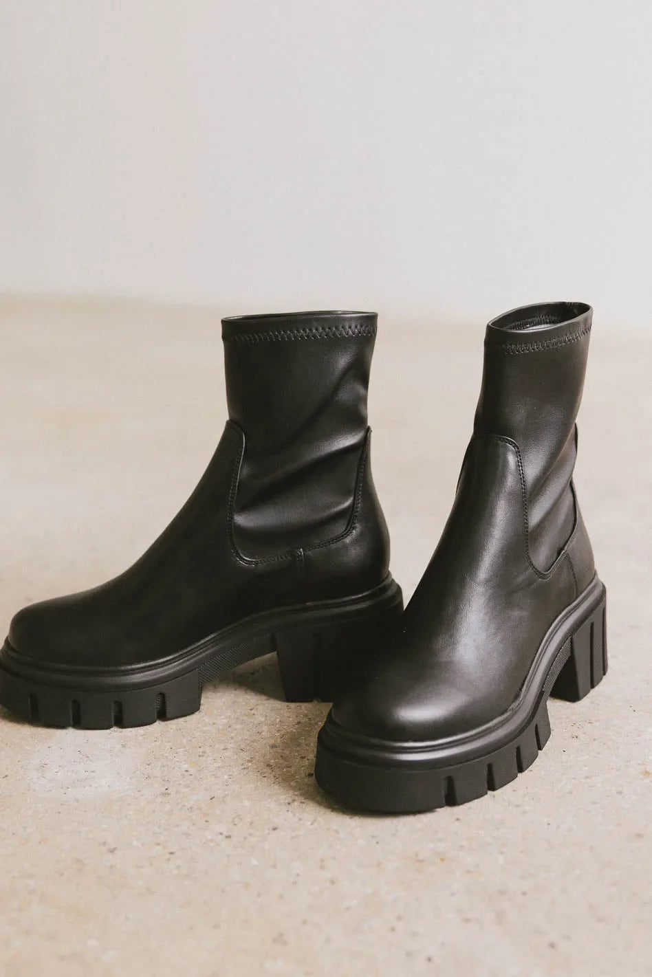 Black boots