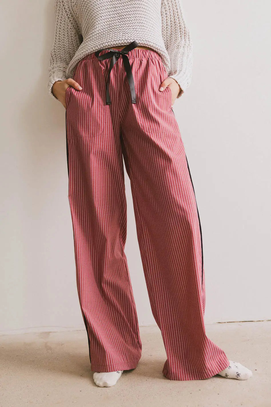Pants in red