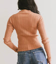 Plain color top in clay