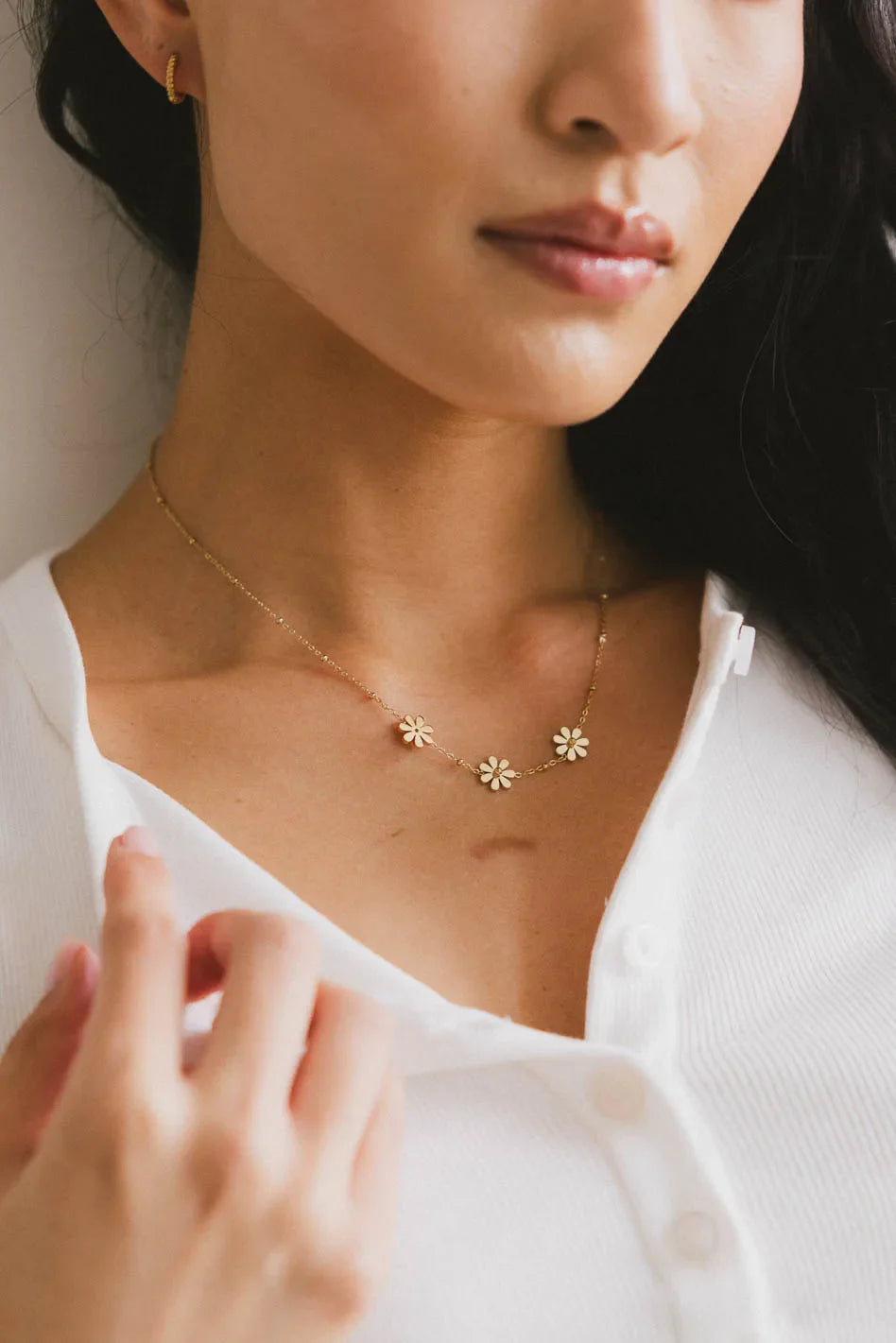 Flower necklace
