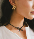 Gold earrings