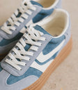 Blue sneakers